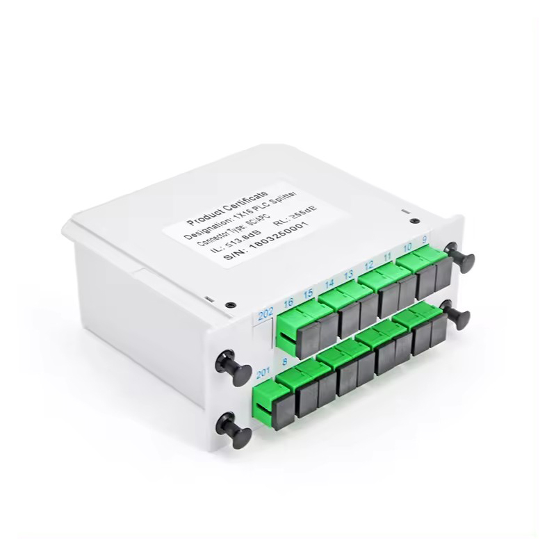 Splitter PLC in fibra ottica APC GSG-LGX-1x16-SC
