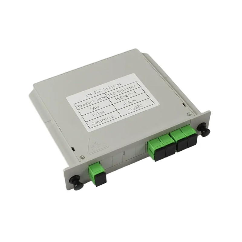 Splitter PLC in fibra ottica APC GSG-LGX-1x4-SC