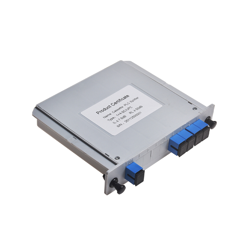 Splitter PLC in fibra ottica UPC GSG-LGX-1x4-SC